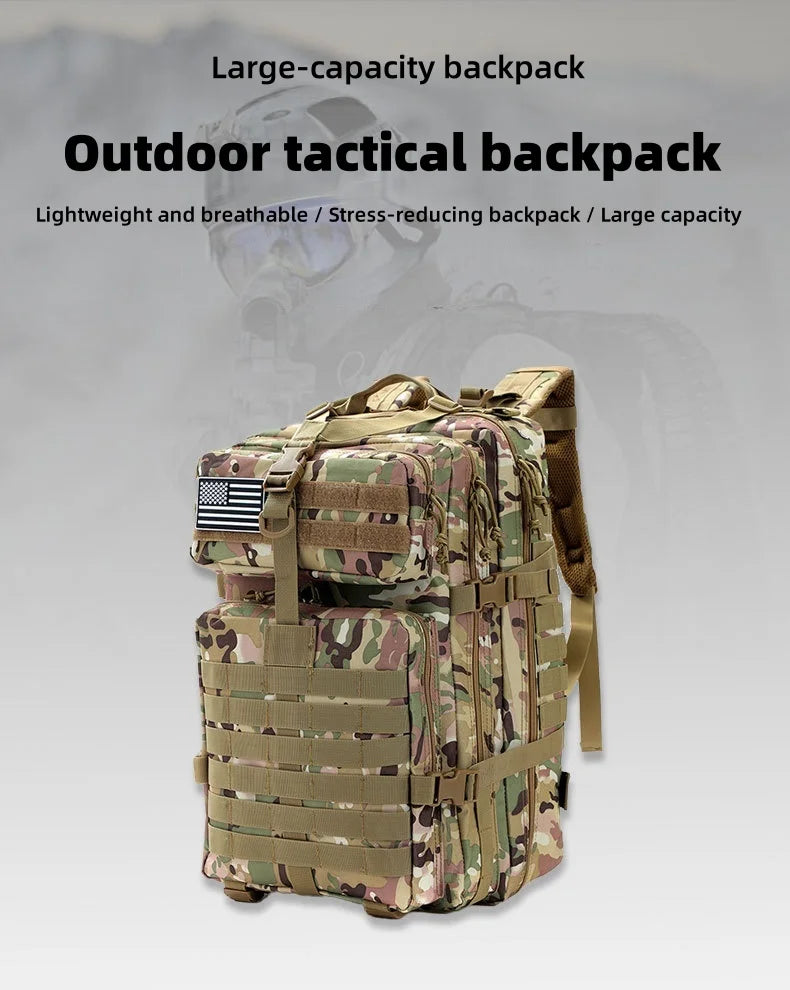 50L Ultralight Waterproof Outdoor Backpack