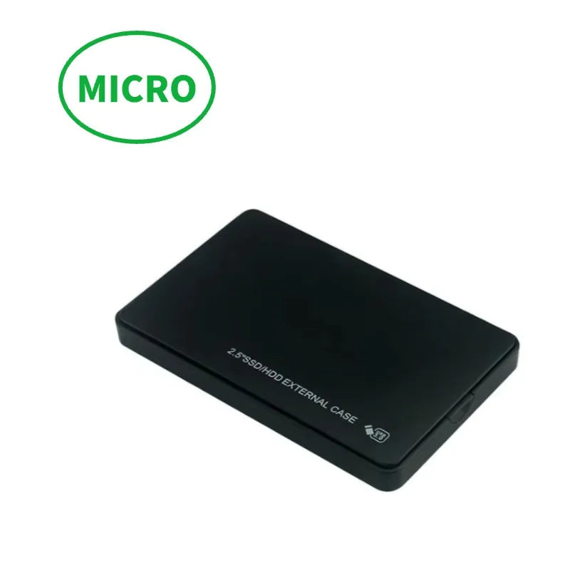 2.5 USB 3.0/3.1 External Hard Drive Enclosure For SSD HDD 6TB