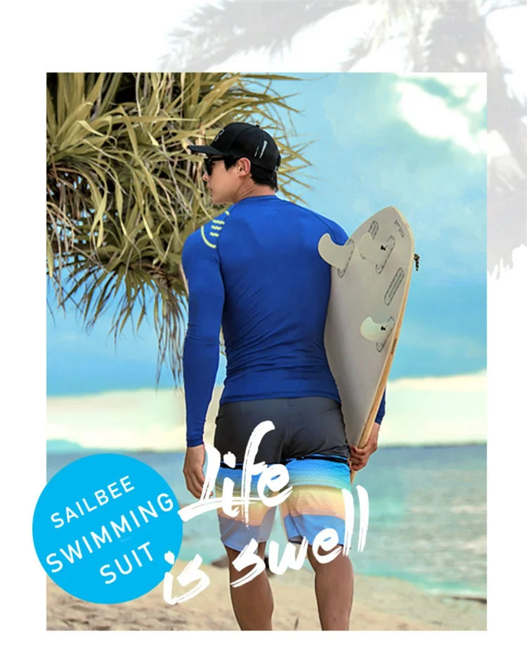 Áo Bơi Nam SAILBEE Chống UV - Lướt Sóng và Bơi Lội