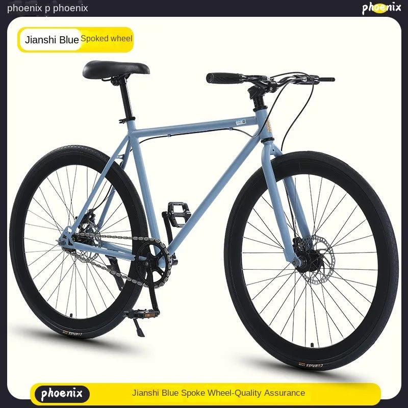 700C*28C curved road bicycle breaking wind aluminum alloy frame women's Road Racing Bike retro 27/30 speed student bicicleta - Daisan Mart