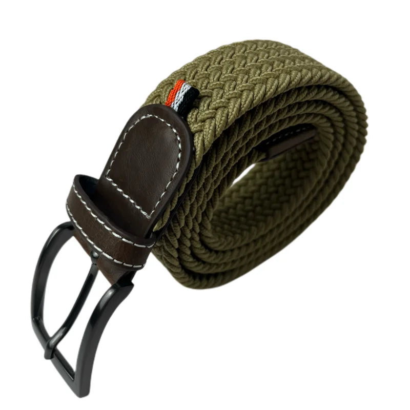 Multi-purpose fashion elastic fabric belt for men and women