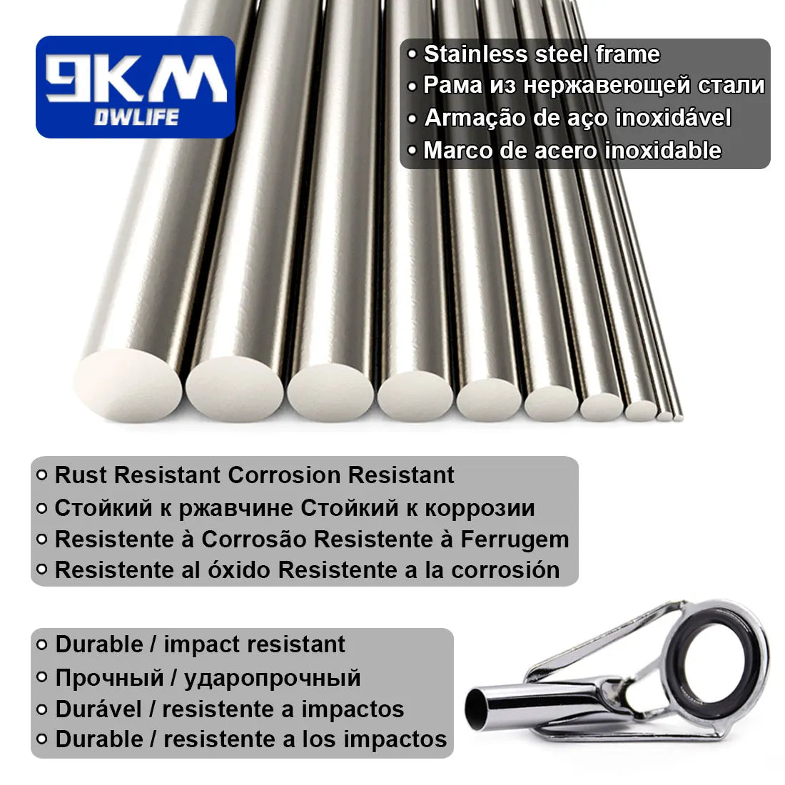 Bộ Sửa Chữa Đầu Cần Câu 24-230 Món Chống Gỉ