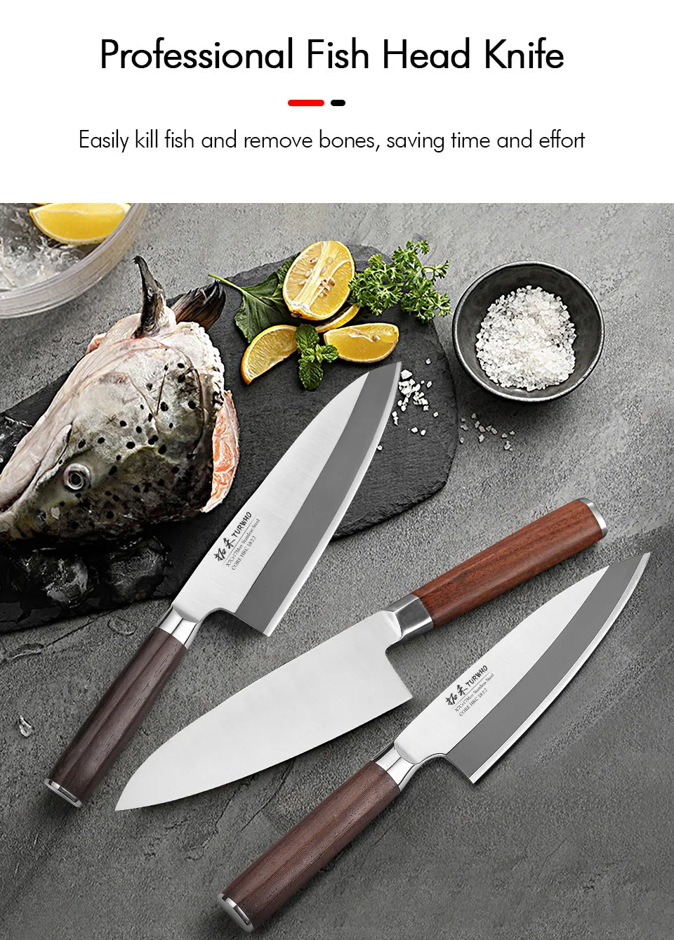 Dao Bếp Nhật TURWHO - Chuyên Sashimi & Fillet Cá