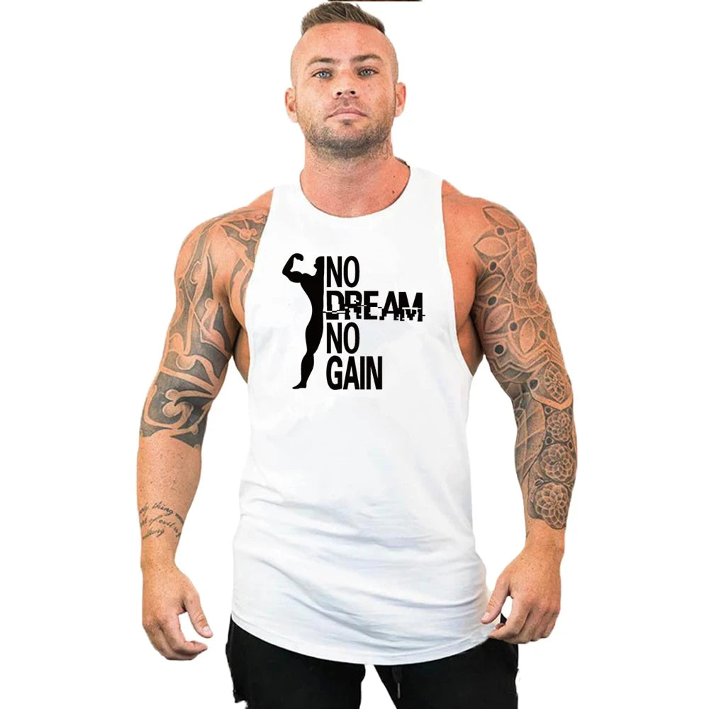 Men's Gym Shirt - Muscle Bodybuilding Tanktop