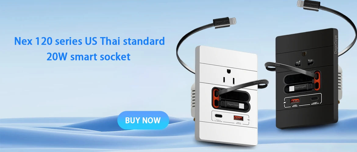 Ổ Cắm Thông Minh 20W Sạc Nhanh USB C Cho Điện Thoại - Daisan Mart