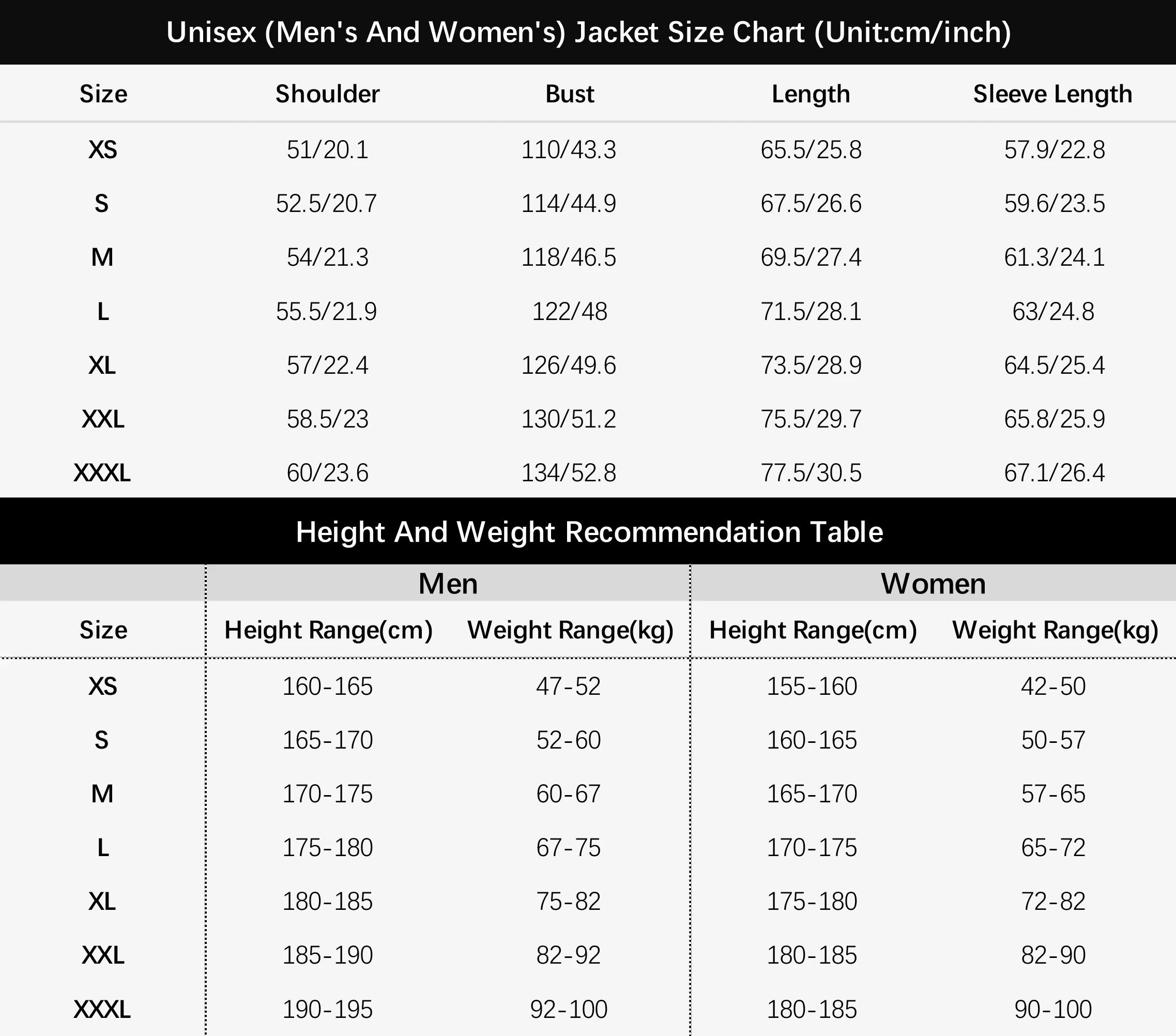 JNLN Men's and Women's Windproof Waterproof Outdoor Jacket