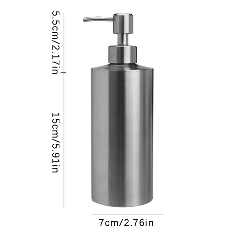 Bình Rửa Tay Inox Chống Gỉ Tái Sử Dụng Sang Trọng - Daisan Mart