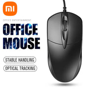 Xiaomi Wired Mouse USB Computer Optical Mouse with Ergonomic Design 1200 DPI 3 Buttons Mouse for Office Home Use