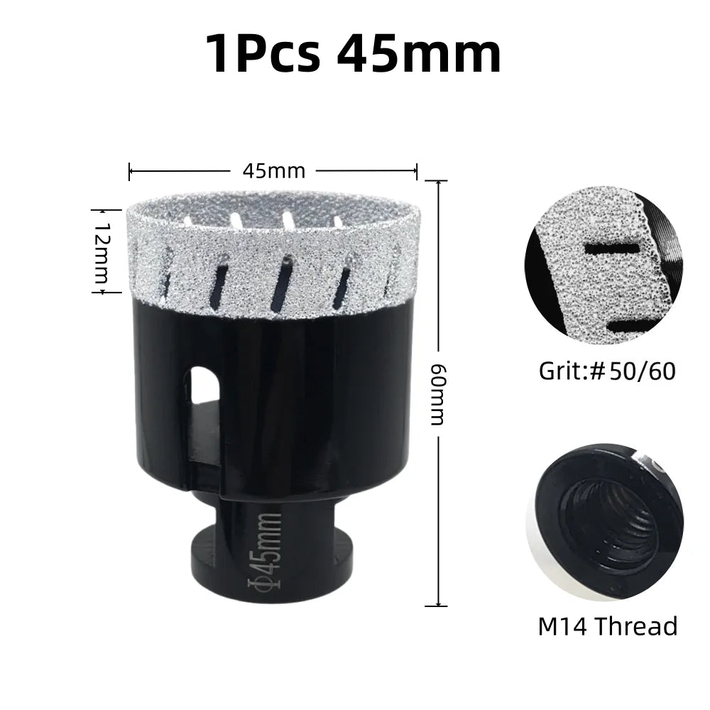 Mũi khoan nghiêng sắc bén 6-100mm cho đá và gạch. - Daisan Mart