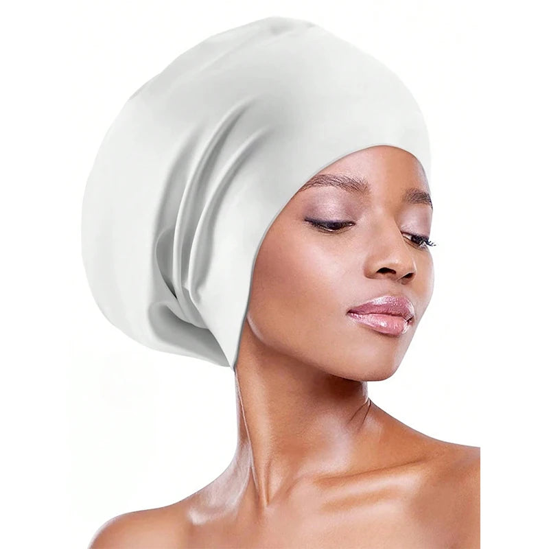 Nón bơi silicone cỡ lớn cho tóc dài và bím bẩn