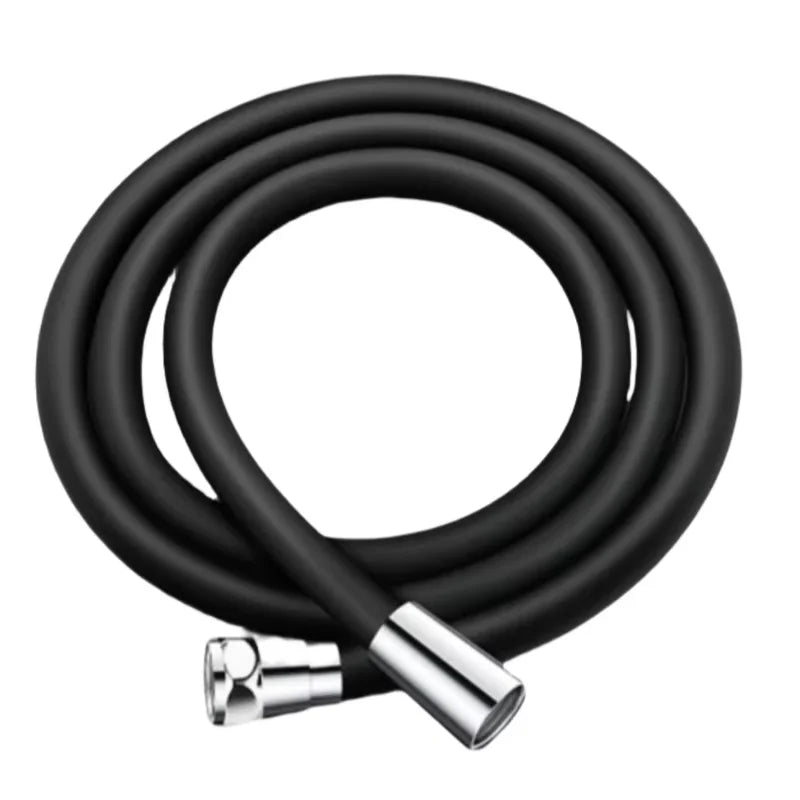 New 1.5/2M Silicone Flexible Shower Hose Anti-Winding Extension High Pressure Pipe Showerhead Tube Bathroom Faucte Accessorie - Daisan Mart