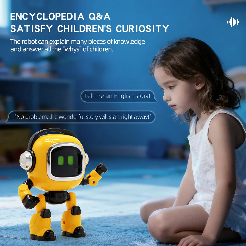 Ai Robot Smart Ai Voice Controlled Multifunctional Interactive Daily Life Assistant Educational Toy For Boys Kids - Daisan Mart