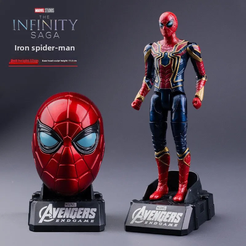 Anh Hùng Siêu Phẩm - Mô Hình Iron Man & Spider Man - Daisan Mart