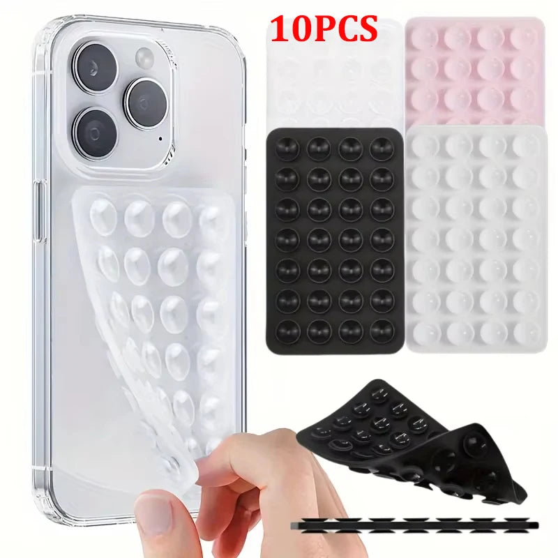 Bộ 10 Miếng Hút Dính Silicon Cho Điện Thoại - Daisan Mart