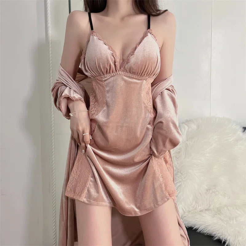 Áo Choàng Ren Gấm Sexy Lụa Ấm Mùa Thu Đông Nữ - Daisan Mart