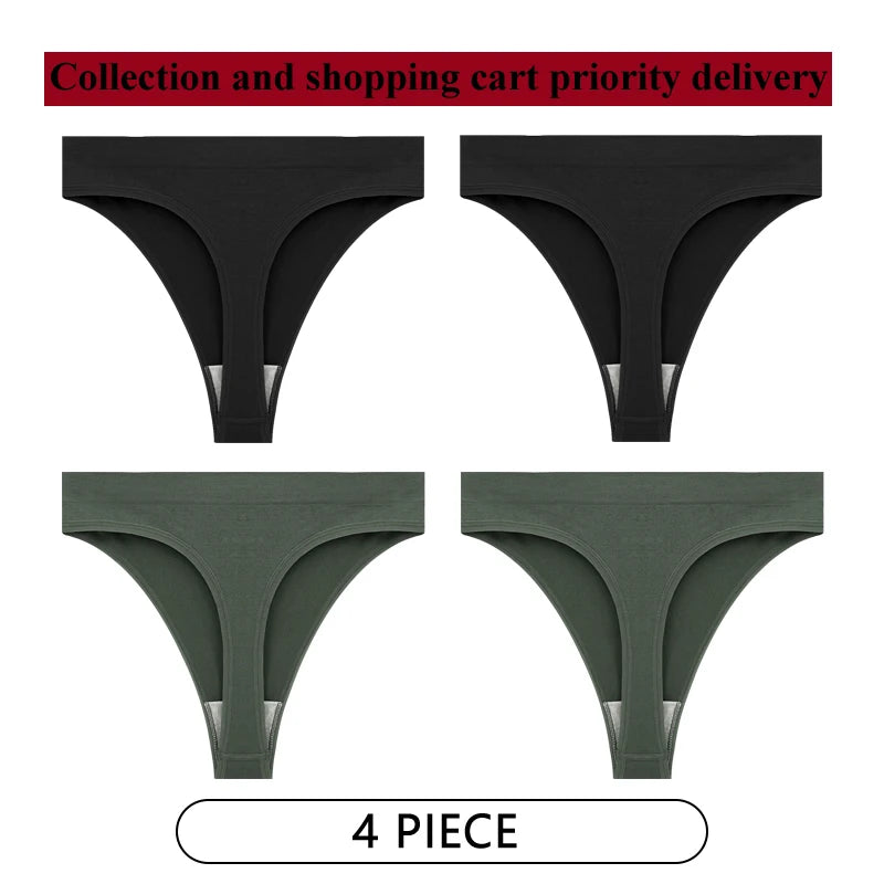 CINOON: Bộ 4 Quần Lót Nữ Sexy Thoáng Mát