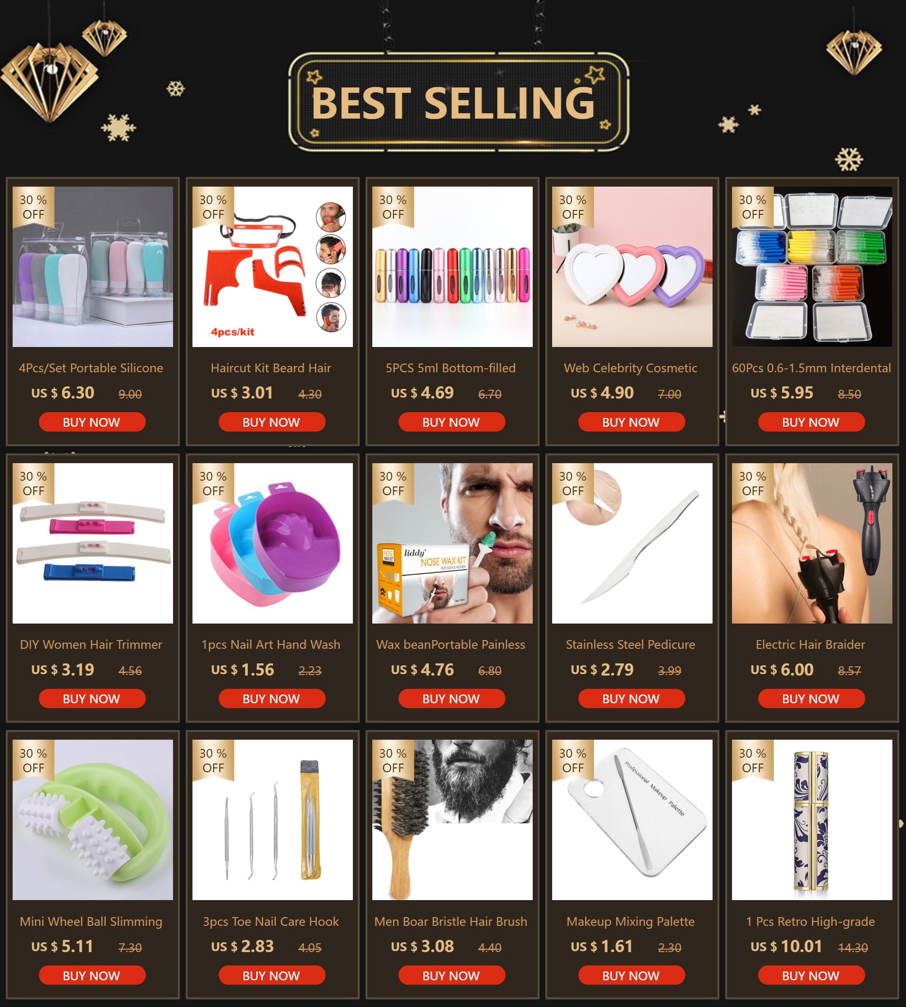 Waterproof Ultrasonic Vibrating Hot Silicone Facial Cleanser