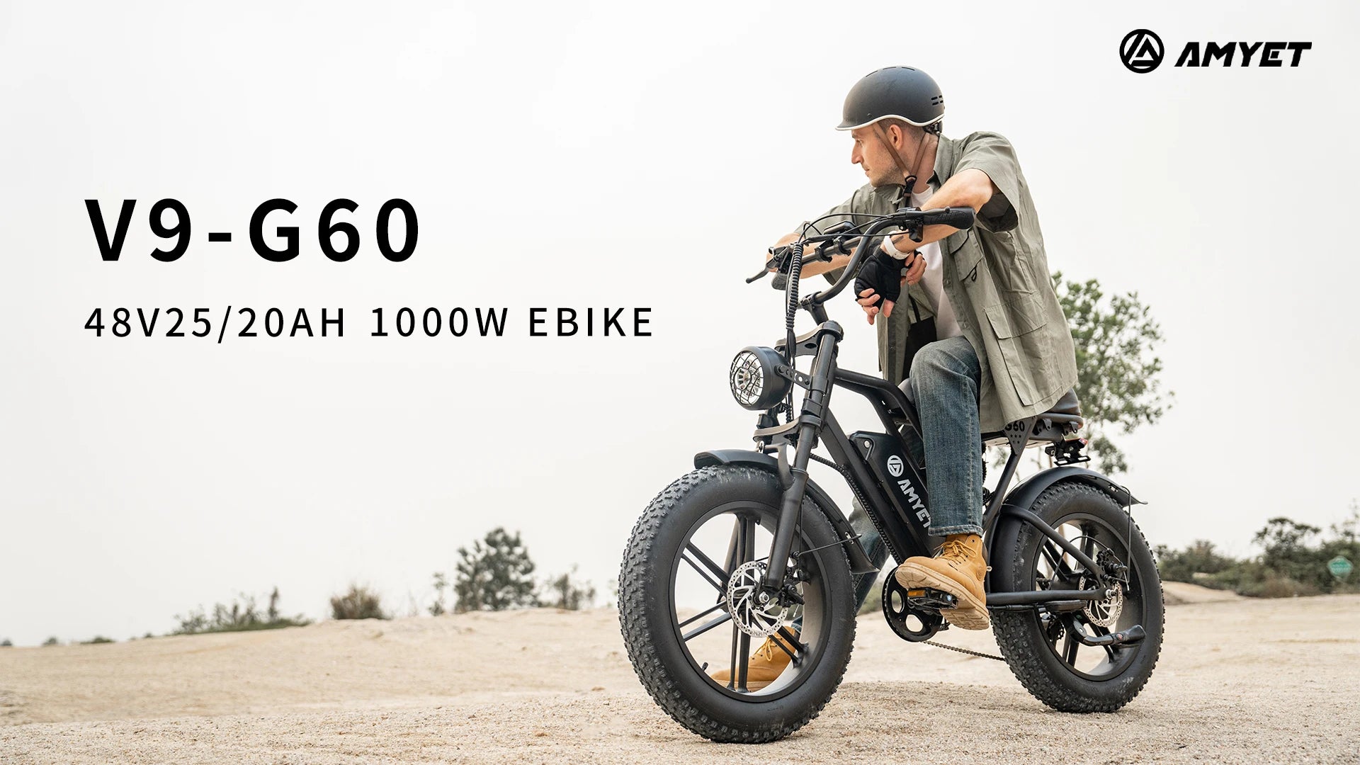 Xe Đạp Điện Địa Hình AMYET V9-G60 1000W Pin 20AH - Daisan Mart
