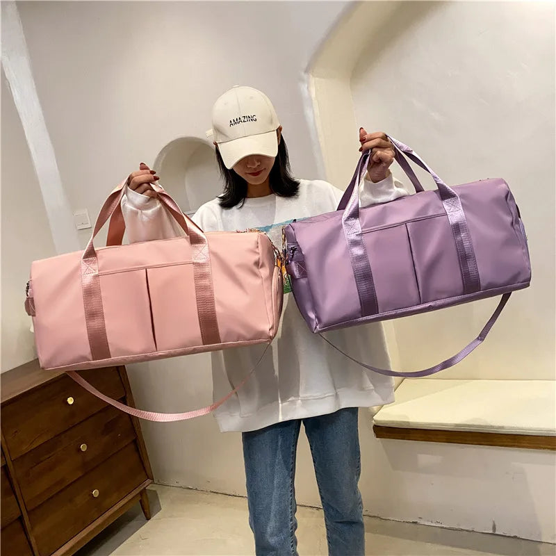 Multi-function Waterproof Gym Bag with Compartments for Men and Women