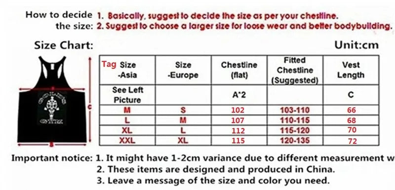 Áo Tank Gym Nam Cotton Lưng Y Tập Thể Hình Hè - Daisan Mart