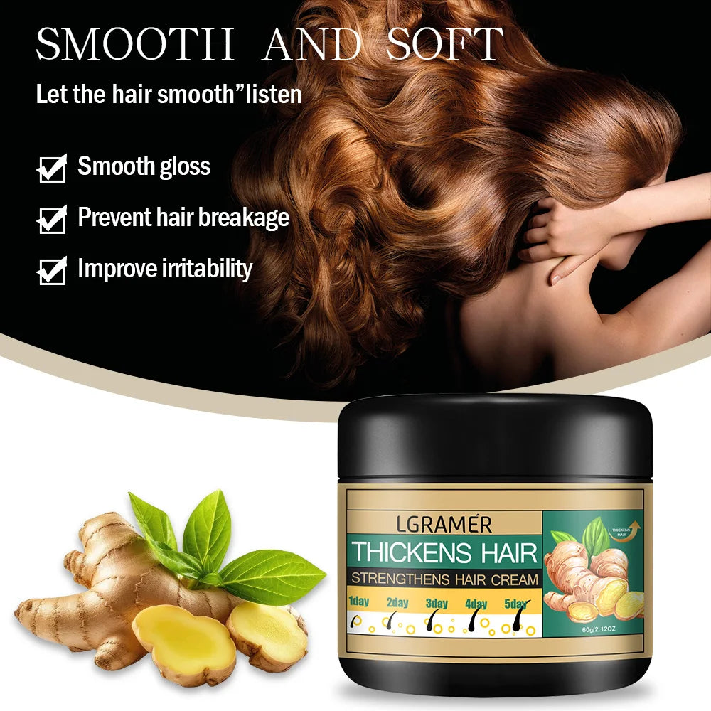 Ginger Conditioner Nourishes and Repairs Dry, Split Ends Hair