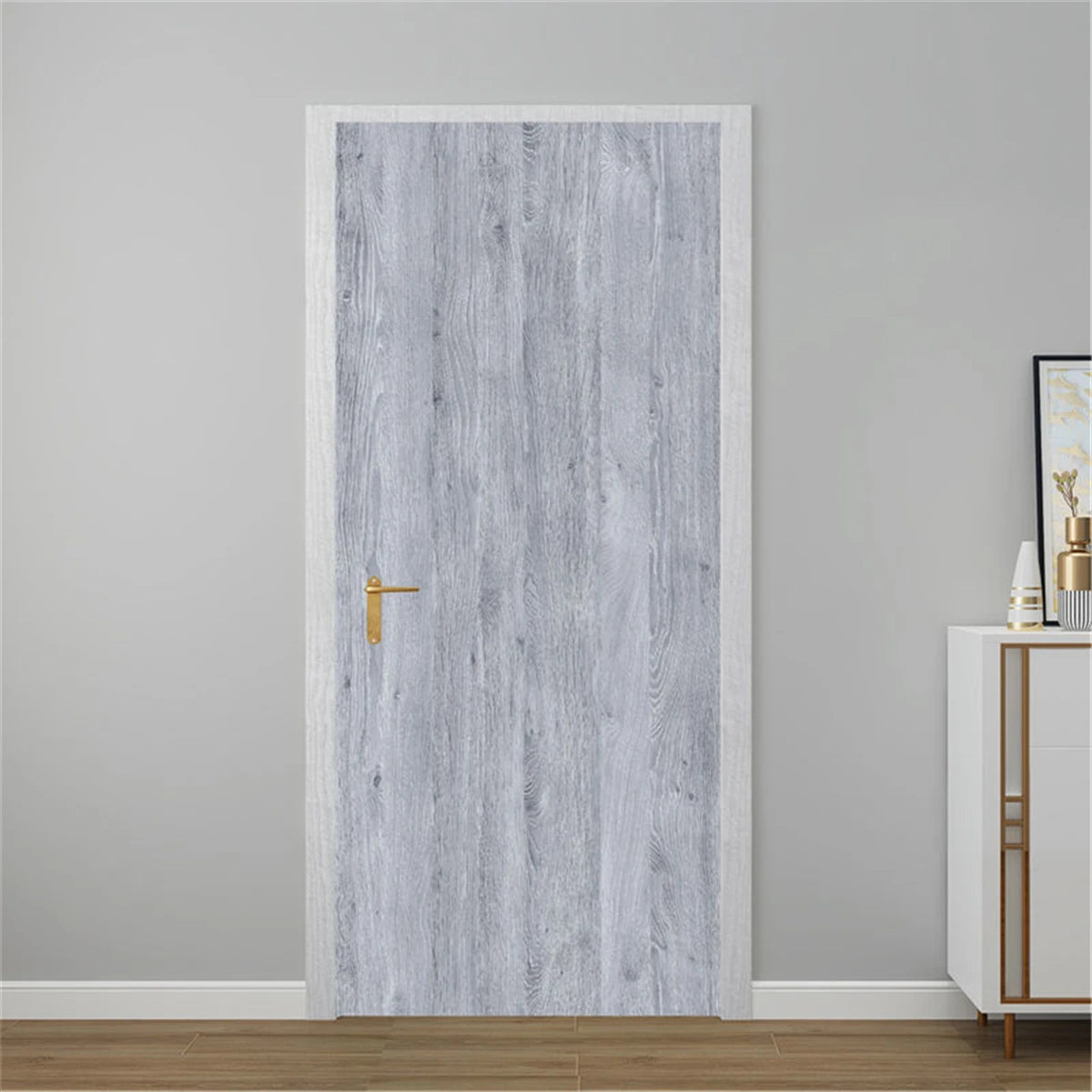 60/80cm Wide Wood Sticker for Furniture Wallpaper PVC Wallstickers DIY Waterproof Walls Kitchen Door Wardrobe Cabinet Decor Film