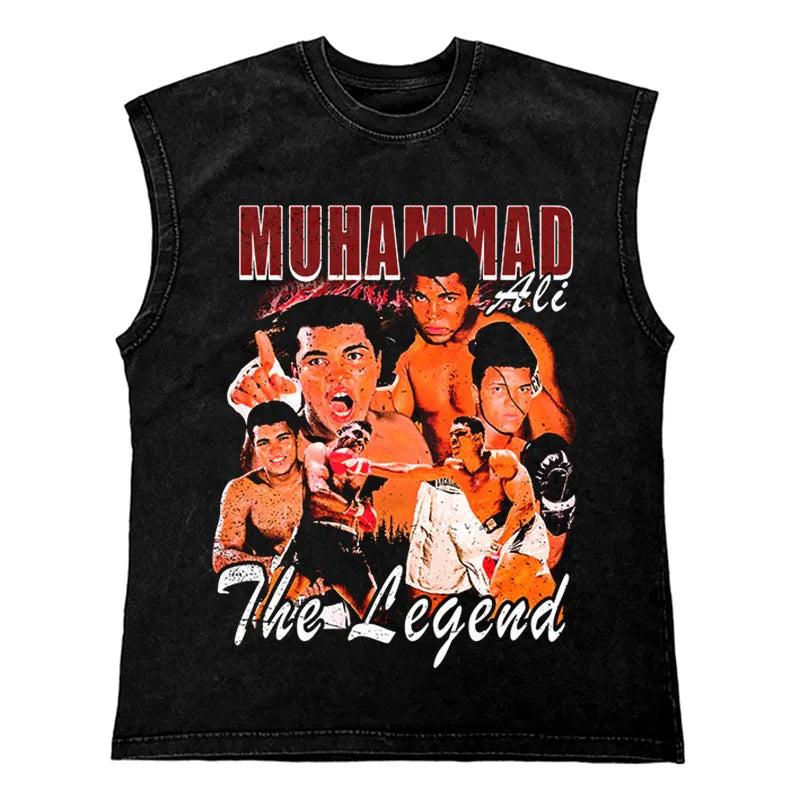 Men's Hip Hop T-Shirt with Unique Boxing Print 270Gym