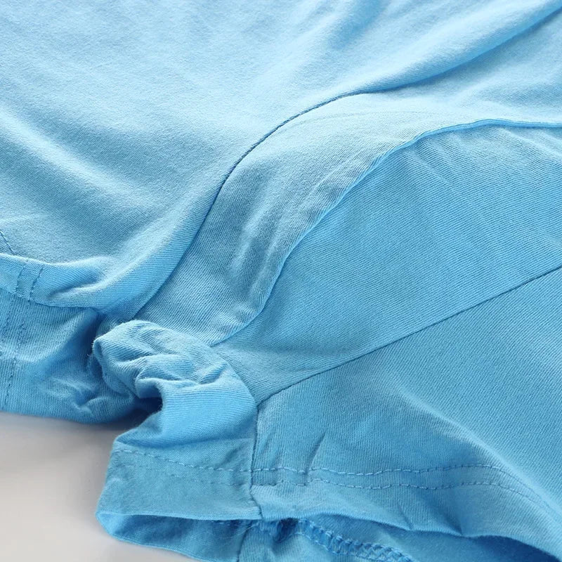 Men's breathable cotton underwear large size 4 pieces