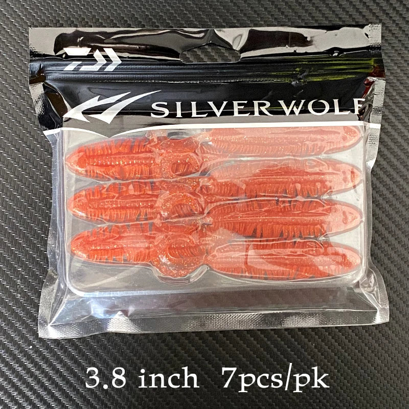 Mồi Giả Mềm KJ Curly 3.8 - Lure Câu Cá Biển 10cm