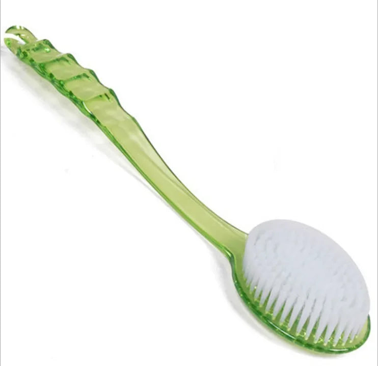 Plastic Back Bath Brush with Handle Exfoliating