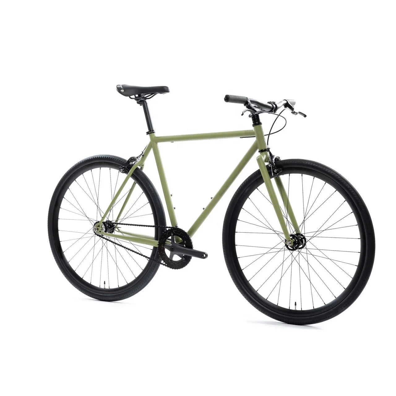Best Selling Adult Road Bike Single Speed Track Bicycle with Racing Handlebar CrMo Frame Wholesale Fixed Bike for Sale - Daisan Mart