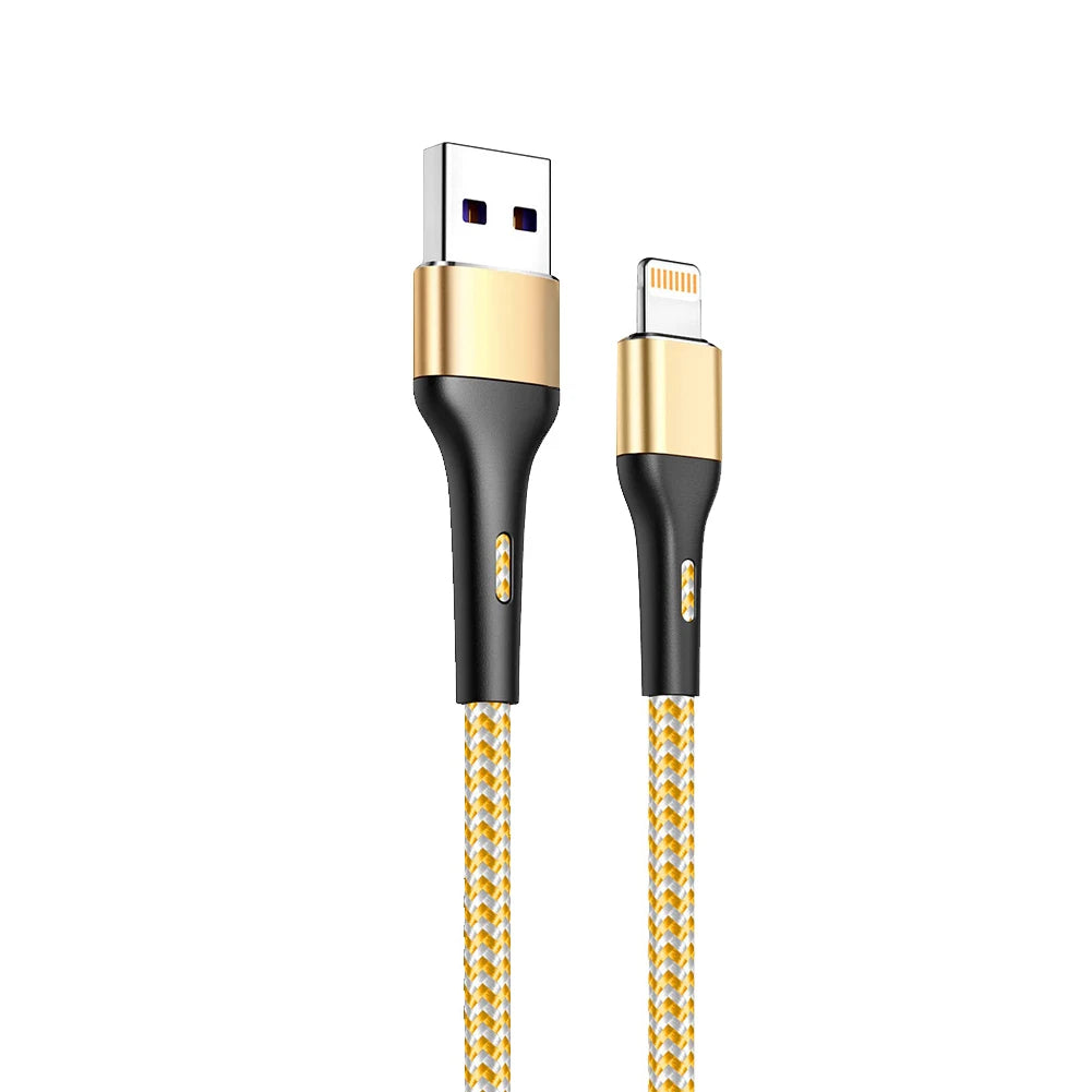 3A USB Fast Charging Cable For iPhone/iPad 1m/2m/3m