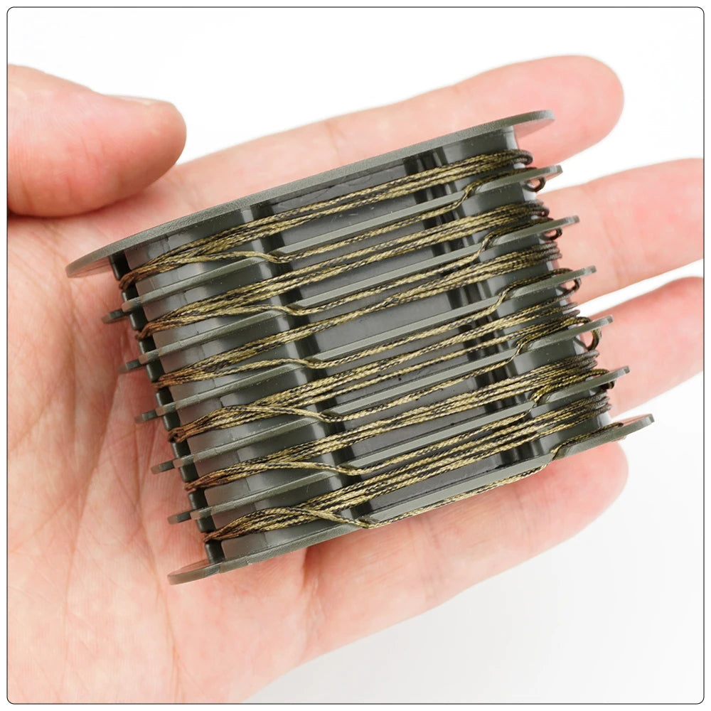 Dây Leader Leadcore HIRISI Kèm Ống Đựng Câu Cá