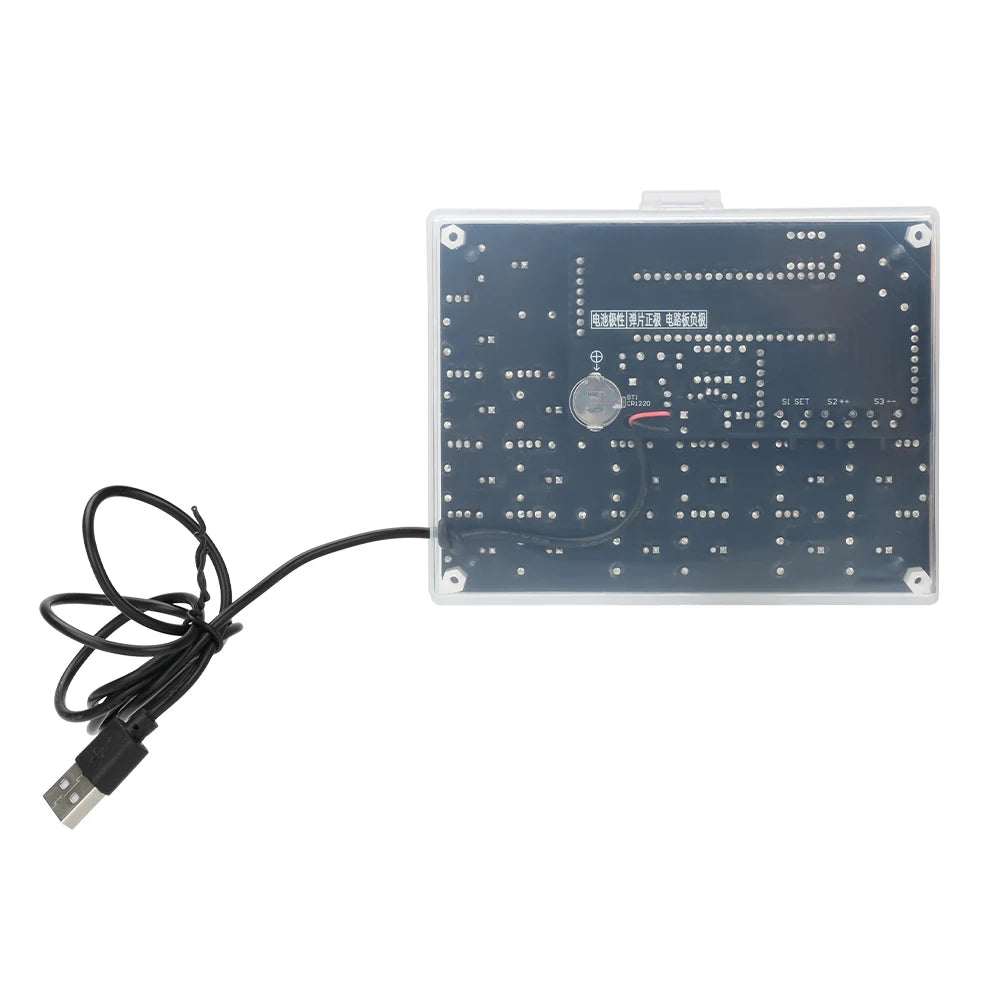 Đồng Hồ Nhị Phân DIY Sáng Tạo – Kit Tự Hàn Lắp Ráp