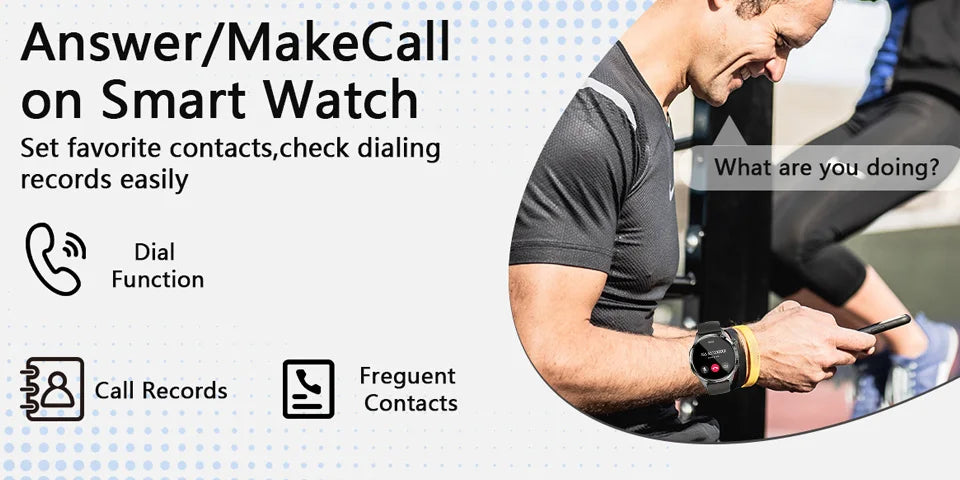 AMOLED 1.52 waterproof multi-sport men's smartwatch