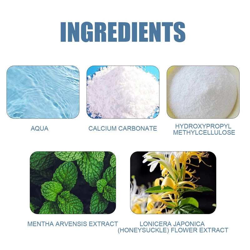 Rapid Repairing Gum Atrophy Toothpaste Effectively Relieve Dental Allergies Deep Cleaning Tooth Caries Damaged Teeth Care Serum