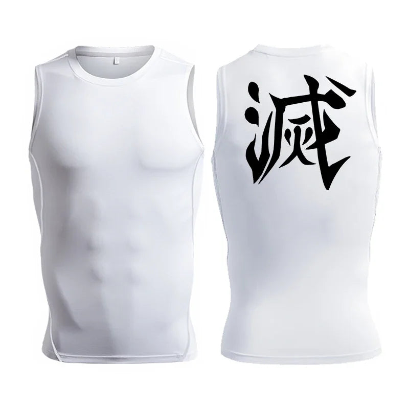Áo Tank Top Nam Thể Thao Anime Co Giãn Nhanh Khô - Daisan Mart