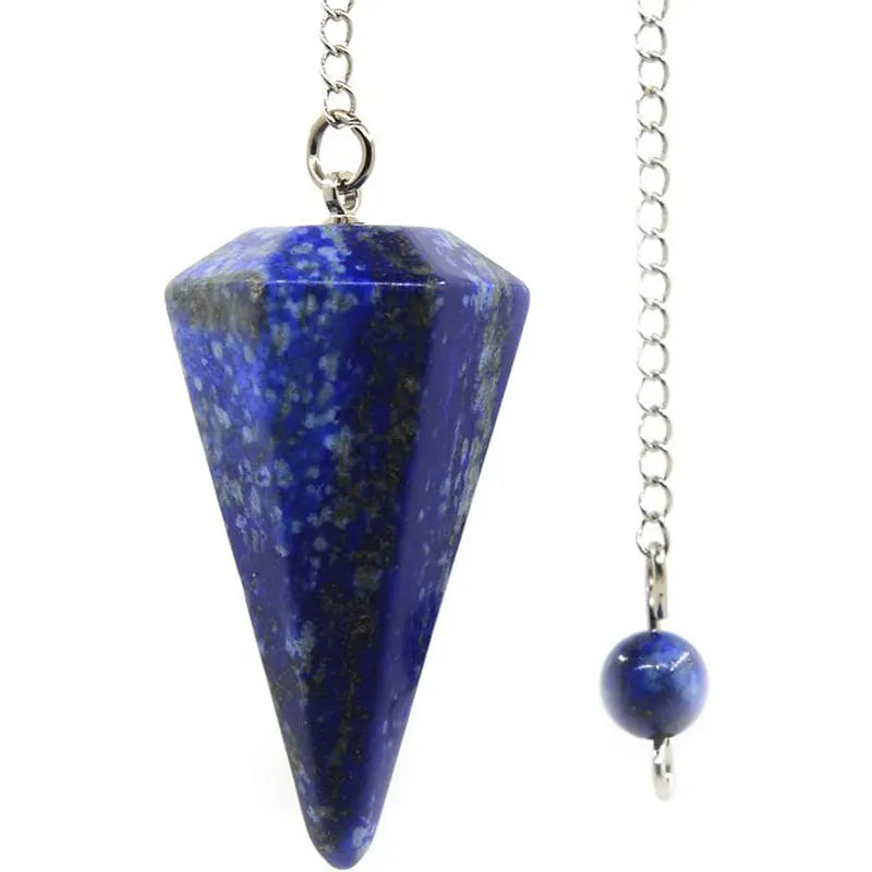 Quartz Amethyst Boho Healing Pendulum Charm