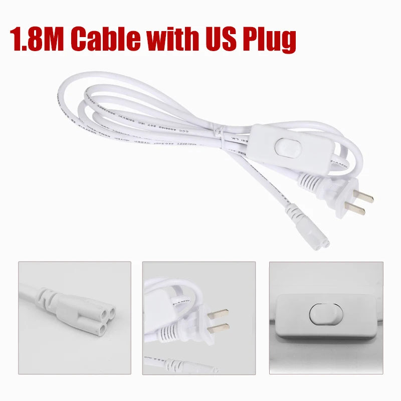 Đèn Led Tuýp Dài 220V Gắn Trần Dây Cho Phòng Ngủ