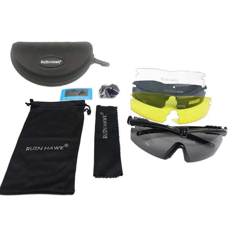 Ultra-light UV-resistant Men's Outdoor Sports Glasses
