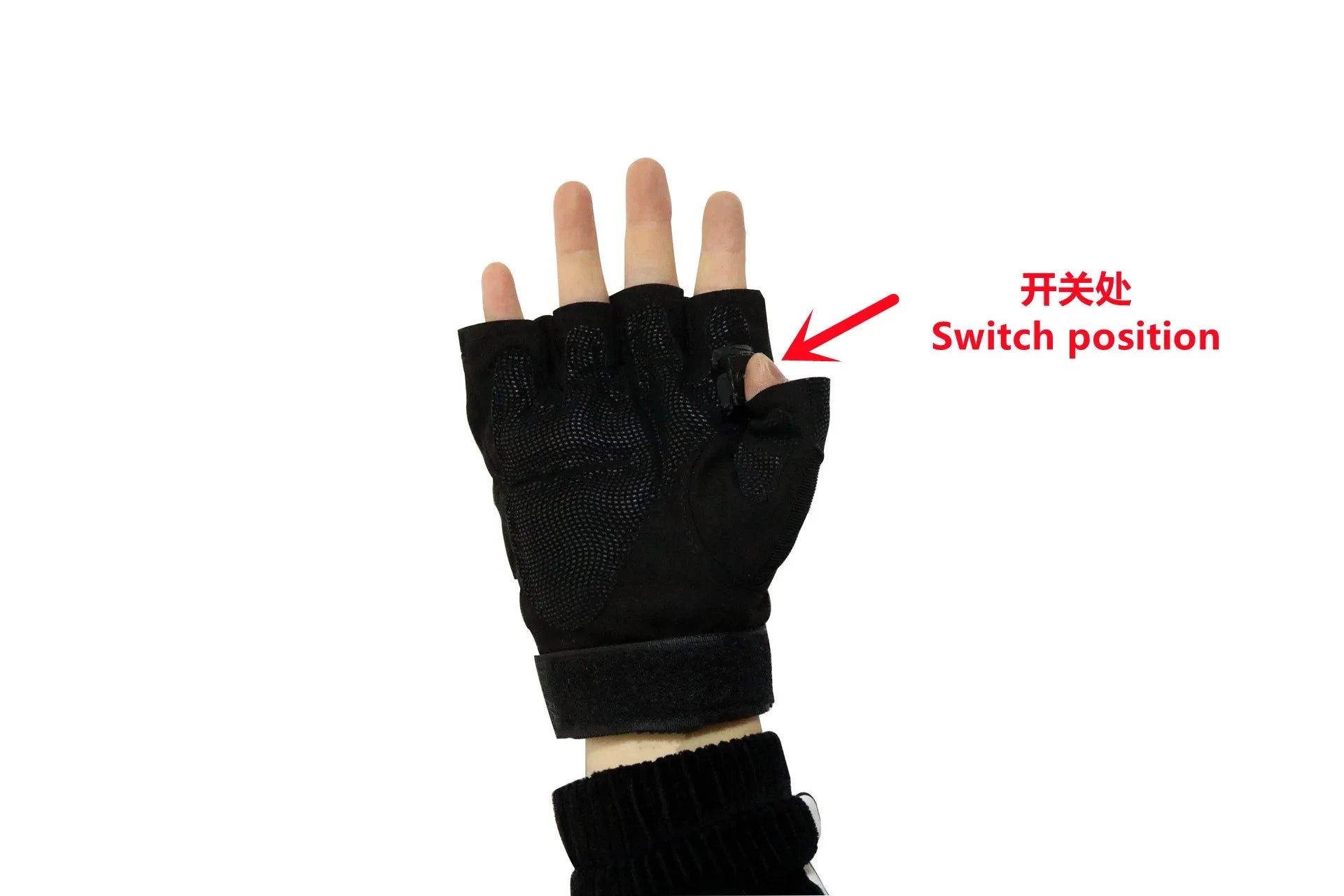 DJ Laser Gloves RGB 2in1 LED Stage Party Lights