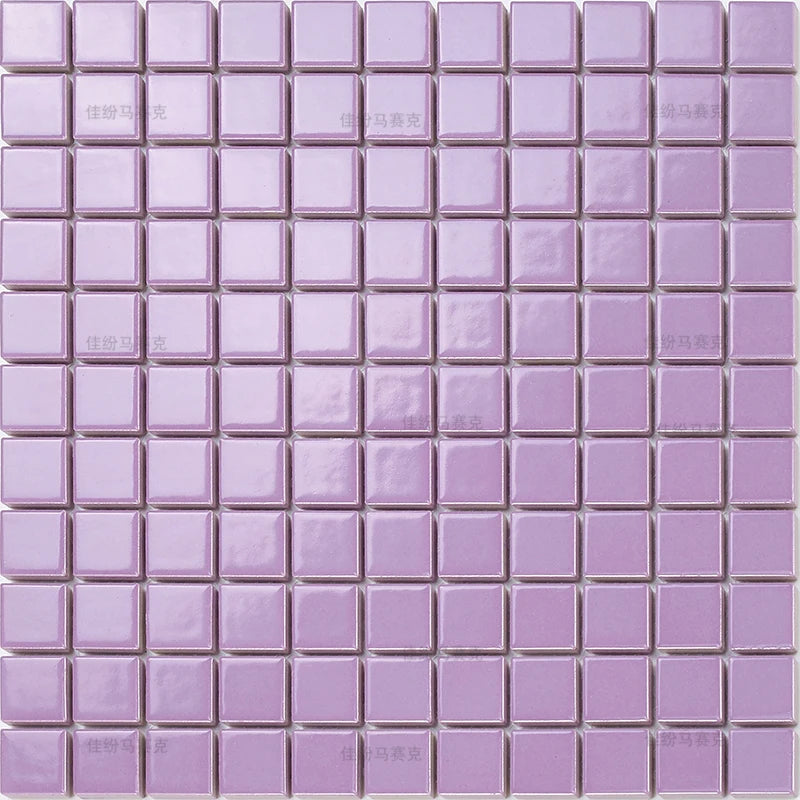 Gạch Mosaics Gốm Đơn Sắc Trang Trí Nhà Tinh Tế - Daisan Mart