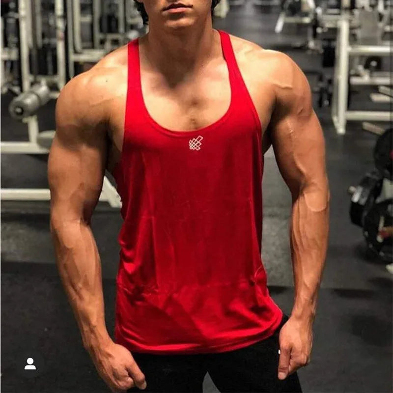 Men's Summer Quick Dry Sleeveless Sports T-Shirt