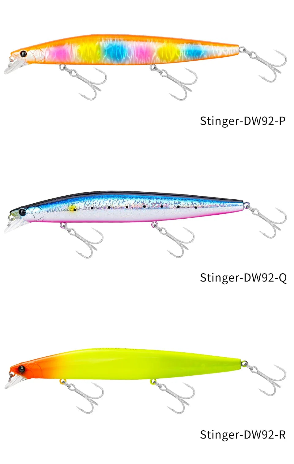 TSURINOYA Stinger 140S Fishing Lure Sinking Minnow DW92 140mm 26g Saltwater Seabass Ultra Long Casting Large Hard Baits Jerkbait