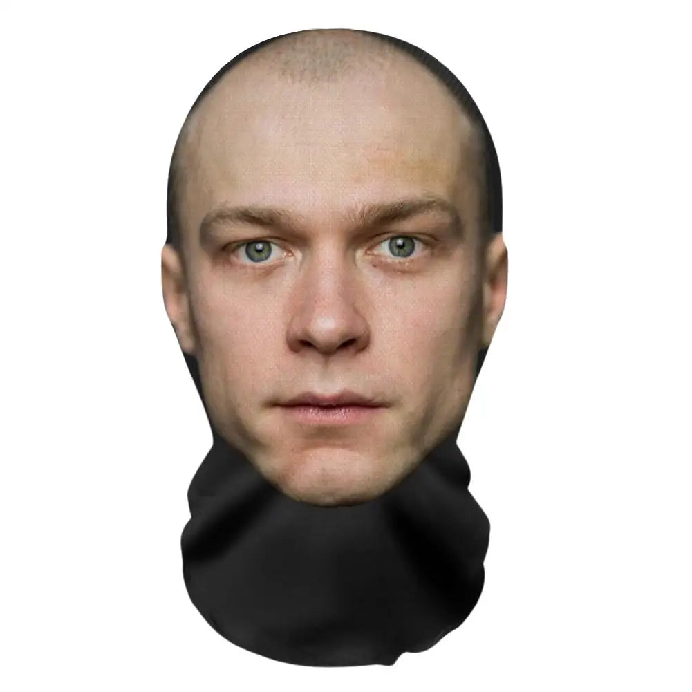 3D Realistic Face Masks Mascaras Realistic Mask Cosplay Prop Funny Mesh Mask Full Face Headwear Party Halloween Masks New