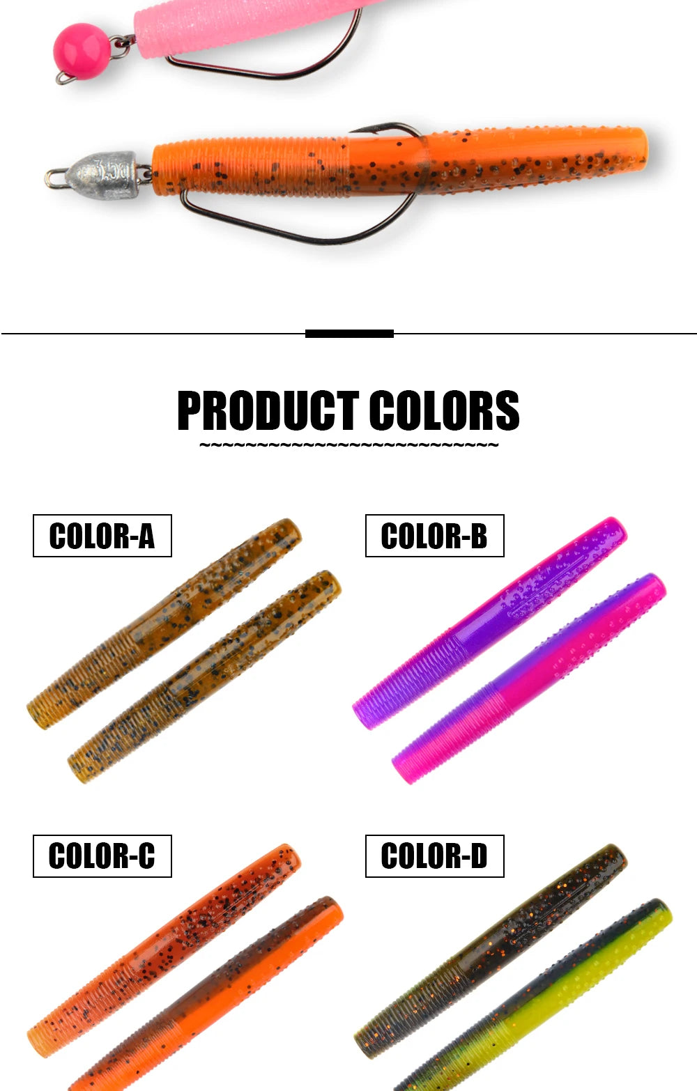 Mồi Câu Mềm Hoa Hồng 70mm - Thu Hút Cá Hiệu Quả