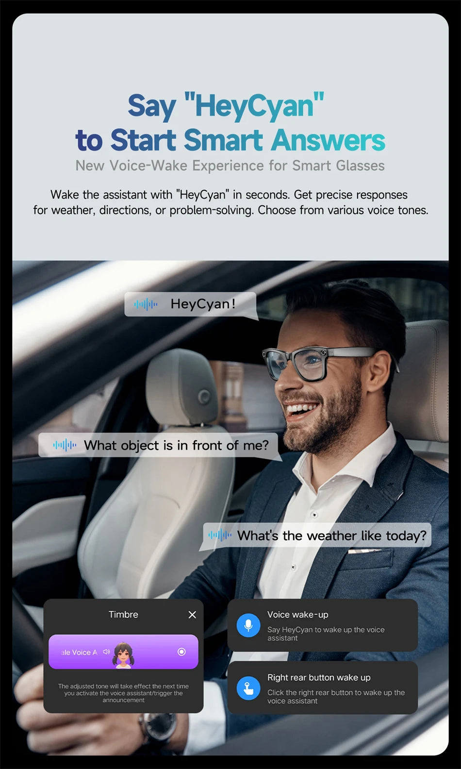 Smart Glasses 2025: Video Recording, Translation, Bluetooth Calling