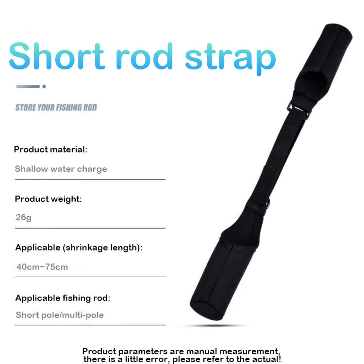 1-5PCS Cover Protector for Fishing Rod Tube Case Fishing Pole Sleeves Belt Fishing Rod Socks Srtap Rod Protector Adjustable