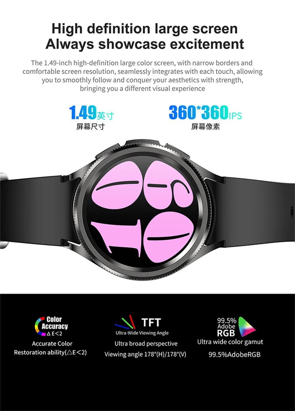 Đồng Hồ Thông Minh 2025 Nam Thể Thao Chống Nước IP68