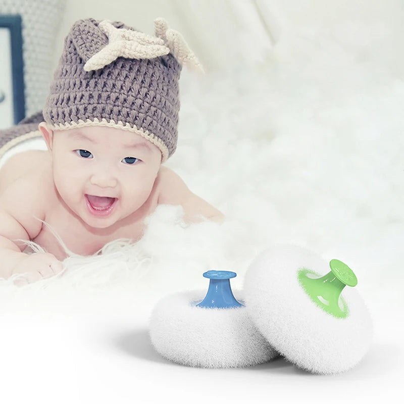 Baby Powder Puff with Case - Soft and Safe